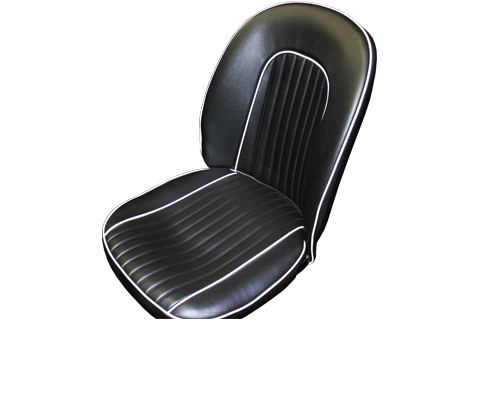 Triumph Spitfire 1964-1967 Leather-Faced Seat Covers - Prestige Autotrim Products Ltd
