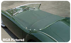 Triumph Herald & Vitesse Tonneau Covers and Hood Covers 1960-1970