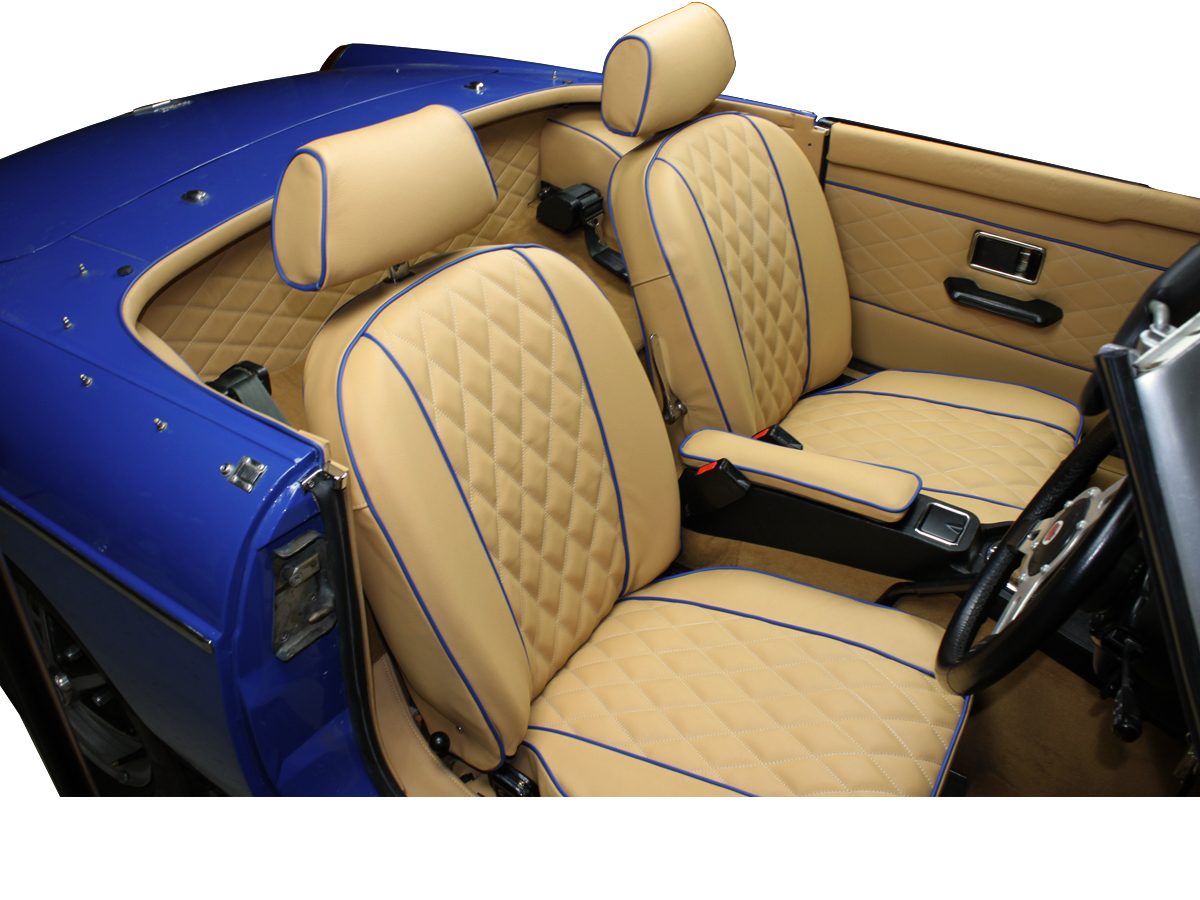 MGB 1970-1973 Seat Covers - Prestige Autotrim Products Ltd