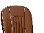 Hazelnut with Grey Piping