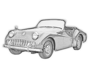 Triumph TR2 TR3 TR3A TR3B 1953-1962 - Prestige Autotrim Products Ltd