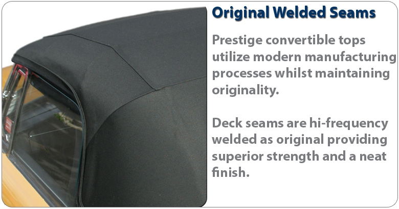 Superior Hi-Frequency Welded Seams